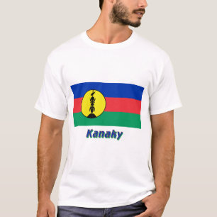 Kanaky Flag with Name T-Shirt