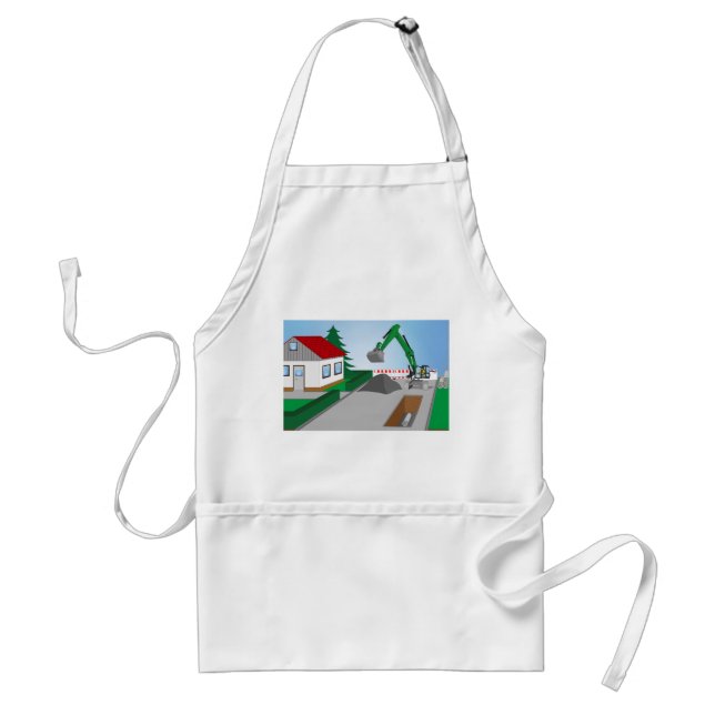 Kanalbaustelle Standard Apron (Front)