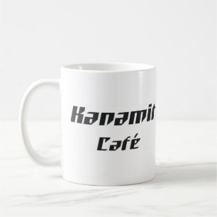 kanamit cafe coffee mug
