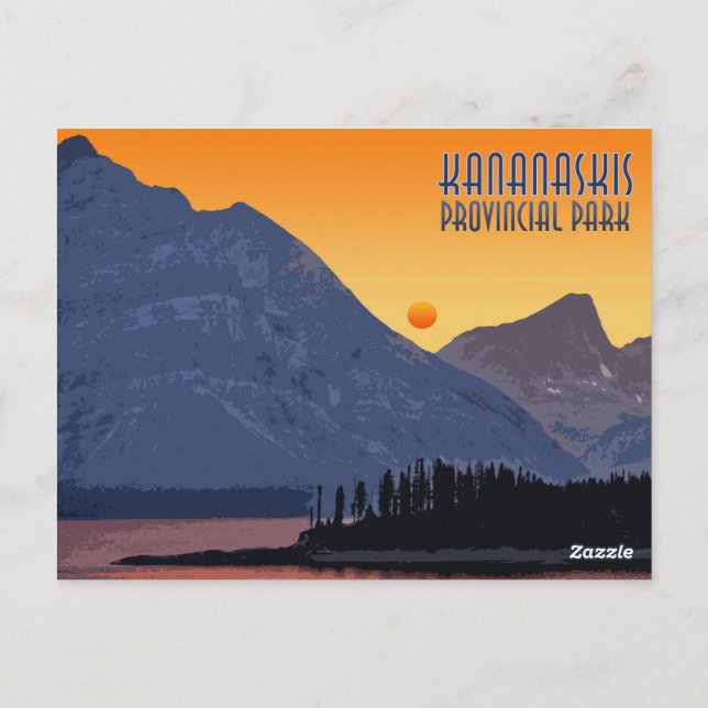 Kananaskis, Alberta. Canada Postcard (Back)