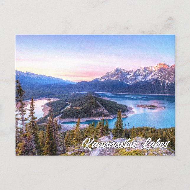 Kananaskis Lakes, Alberta, Canada Postcard (Front)