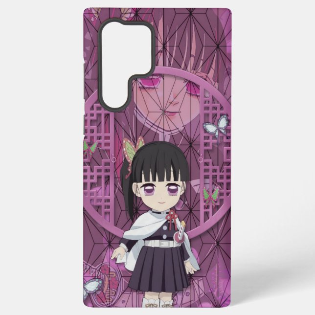 Kanao Tsuyuri Chibi Samsung Galaxy S22 Ultra Case (Back)