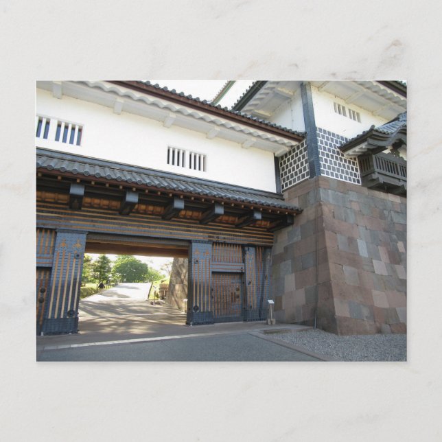 Kanazawa Castle: Japan Postcard (Front)