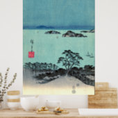 Kanazawa Full Moon 1857 Left Poster (Kitchen)