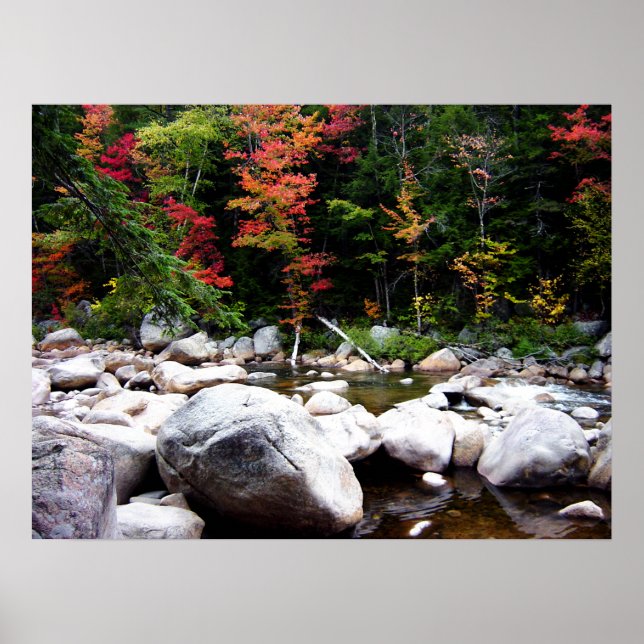Kancamagus Highway in Autumn Poster (Front)