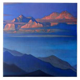 “Kanchenjunga” by Nicholas Roerick Ceramic Tile