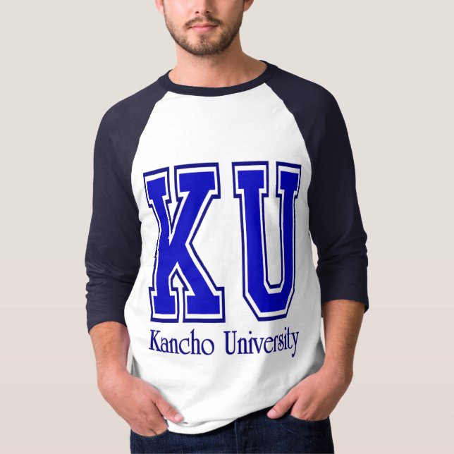 Kancho University - blue T-Shirt (Front)