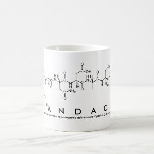 Kandace peptide name mug