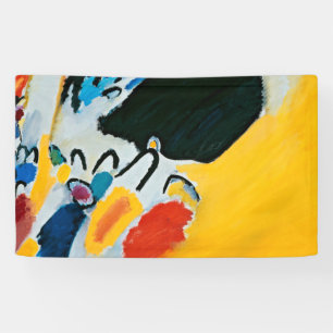 Kandinski Impression III Concert Abstract Painting Banner
