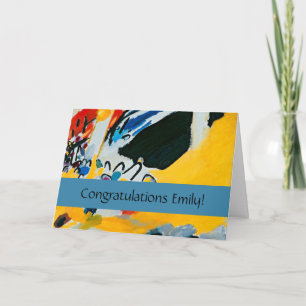 Kandinski Impression III Concert Abstract Painting Card