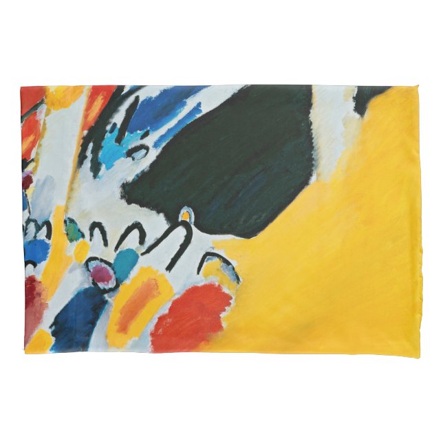 Kandinski Impression III Concert Abstract Painting Pillowcase (Front)
