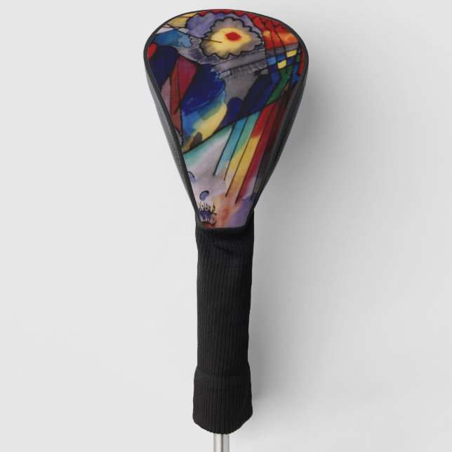 Kandinsky 1913 Abstract Painting Golf Head Cover (Front)