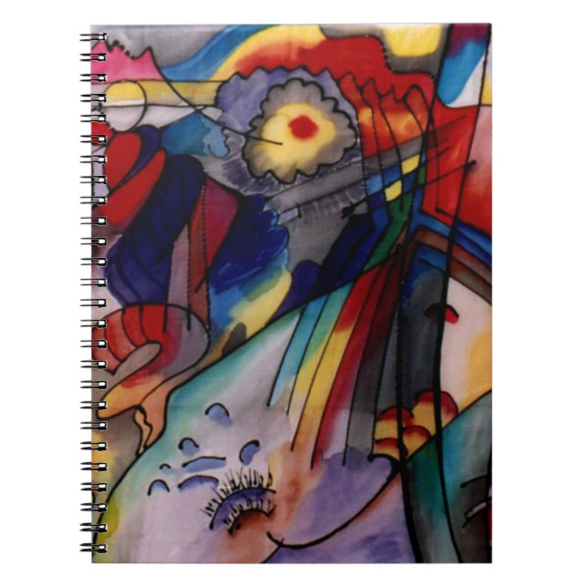 Kandinsky 1913 Abstract Painting Notebook (Front)
