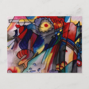 Kandinsky 1913 Abstract Painting Postcard