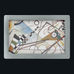 Kandinsky 1923/composition viii/pixdezines rectangular belt buckle<br><div class="desc">Wassily Wassilyevich Kandinsky Composition VIII 1923.  (Russian born 1866-1944).  Digitally enhanced by PixDezines.
 
com.   All rights reserved.</div>