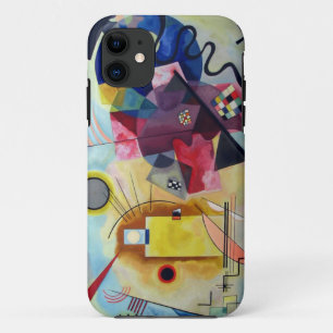 Kandinsky 1925/yellow/red/blue/pixdezines iPhone 11 case
