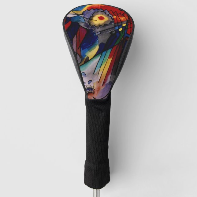 Kandinsky - 293, famous artwork, golf head cover (Front)