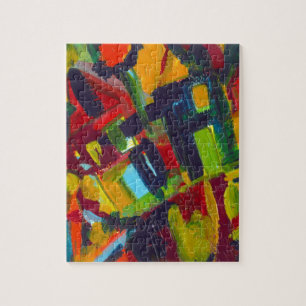 Kandinsky 304 Colourful Abstract Artwork Jigsaw Puzzle