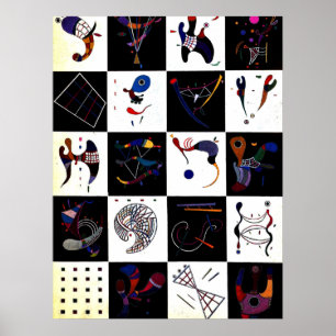 Kandinsky - 4x5=20, poster