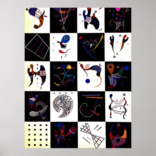 Kandinsky - 4x5=20, poster (Front)