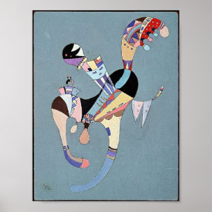 Kandinsky - A Floating Figure, Poster