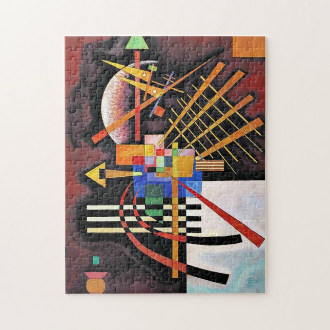 Kandinsky - Above and Left,  Jigsaw Puzzle (Vertical)