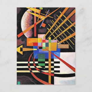 Kandinsky - Above and Left, Postcard