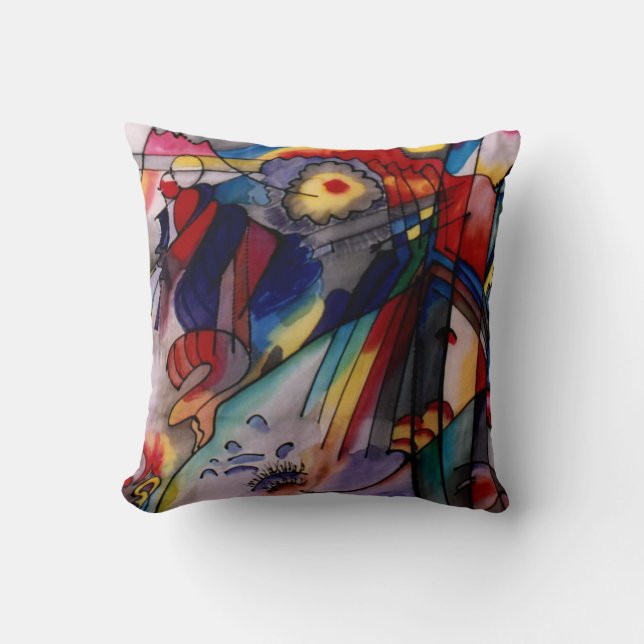 Kandinsky Abstract 1913 Cushion (Front)