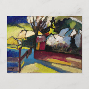 Kandinsky Abstract art Postcard