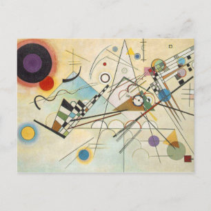Kandinsky Abstract art Postcard