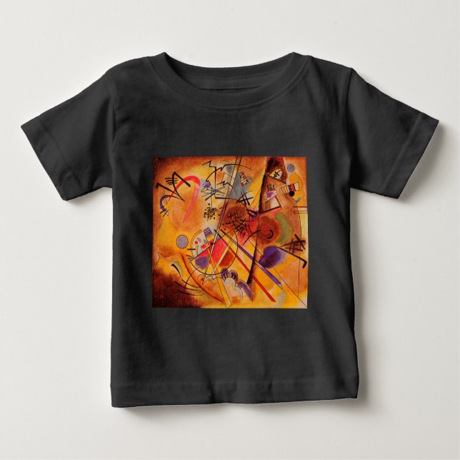 Kandinsky Abstract Artwork Baby T-Shirt (Front)