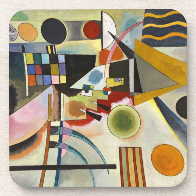 Kandinsky Abstract Artwork Coaster (Front)