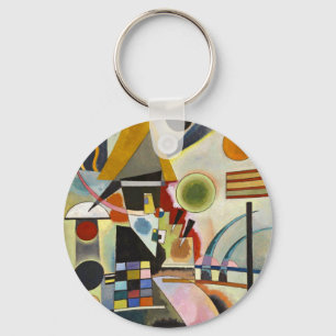 Kandinsky Abstract Artwork Key Ring