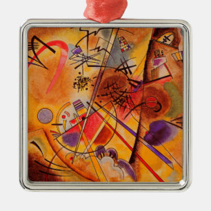 Kandinsky Abstract Artwork Metal Tree Decoration