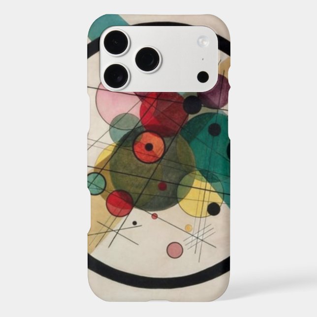 Kandinsky Abstract Circles (Back)