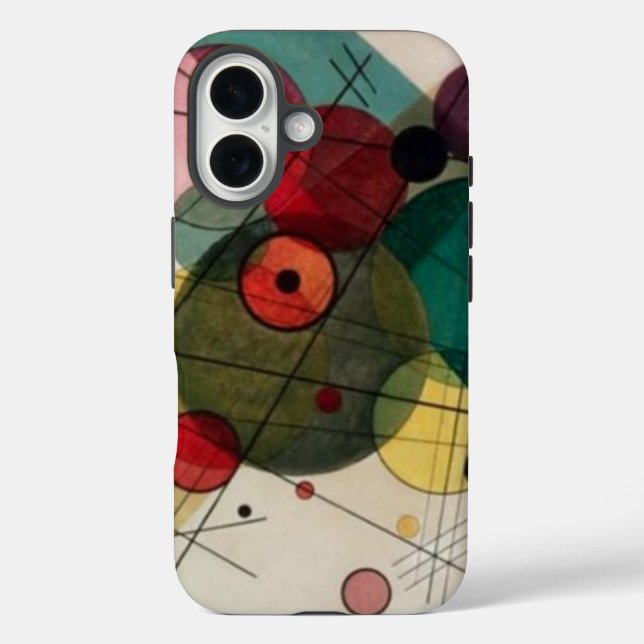 Kandinsky Abstract Circles Case-Mate iPhone Case (Back)
