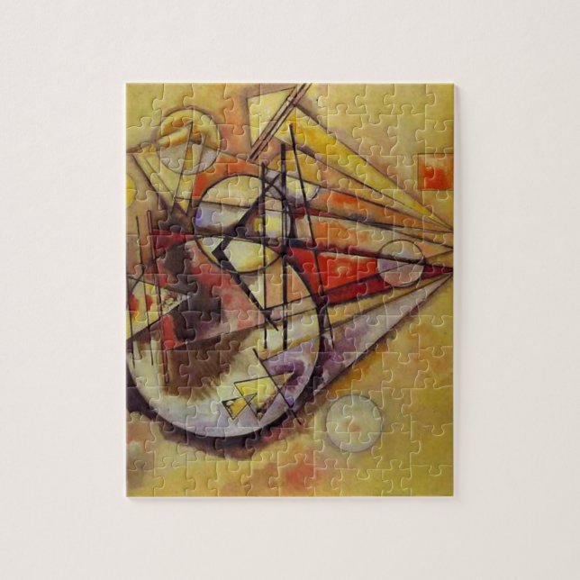 Kandinsky Abstract Circles Jigsaw Puzzle (Vertical)