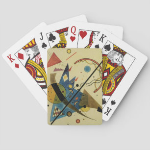 Kandinsky Abstract Circles Shapes Playing Cards