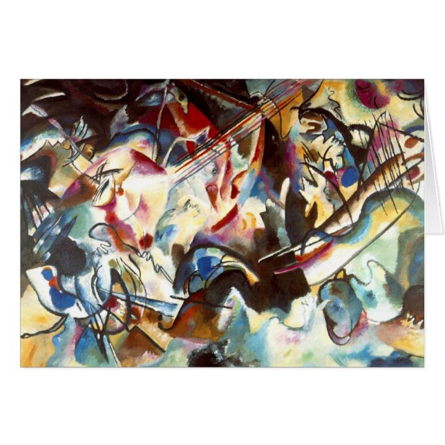 Kandinsky Abstract Composition VI (Front Horizontal)