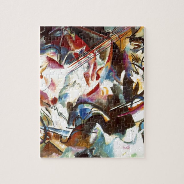Kandinsky Abstract Composition VI Jigsaw Puzzle (Vertical)