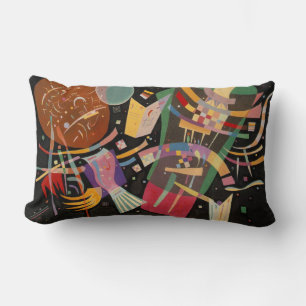 Kandinsky Abstract Composition X Lumbar Cushion