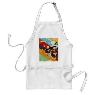 Kandinsky Abstract Compositon IX Standard Apron
