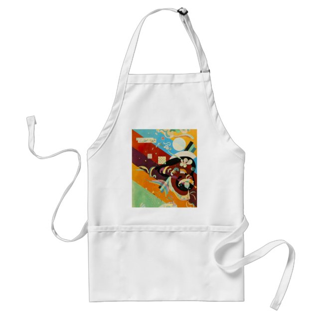 Kandinsky Abstract Compositon IX Standard Apron (Front)