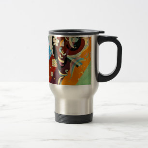 Kandinsky Abstract Compositon IX Travel Mug