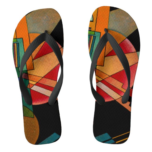 Kandinsky - Abstract Interpretation Thongs (Footbed)