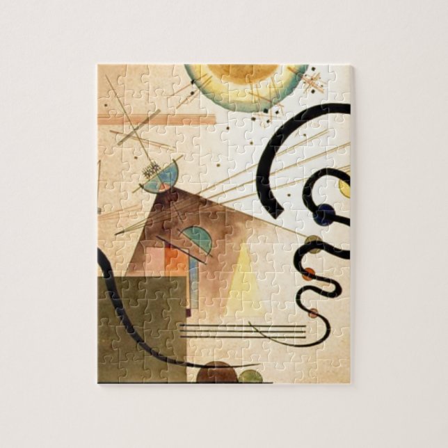 Kandinsky Abstract Jigsaw Puzzle (Vertical)