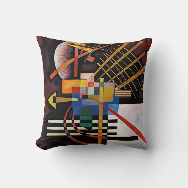 Kandinsky Abstract Painting Classical Artwork Cushion (Front)