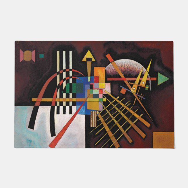 Kandinsky Abstract Painting Classical Artwork Doormat (Front)