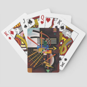 Kandinsky Abstract Painting Classical Artwork Playing Cards