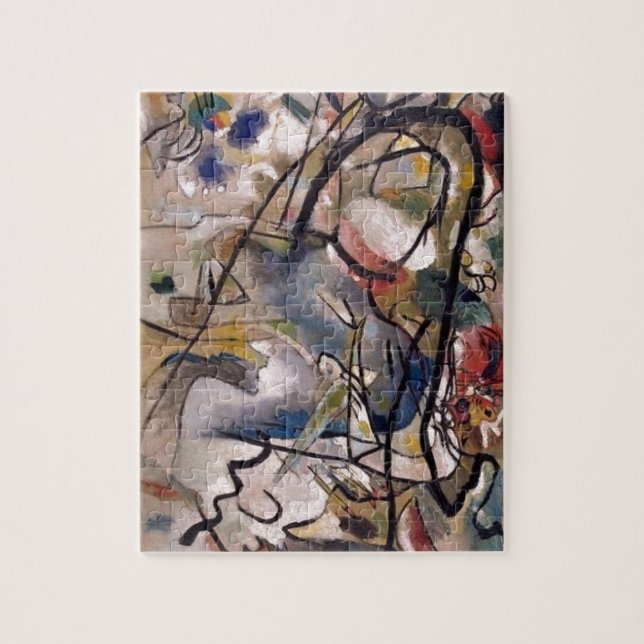 Kandinsky Abstract Painting Modern Art Jigsaw Puzzle (Vertical)